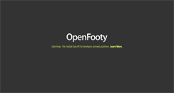 Desktop Screenshot of openfooty.org