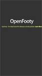 Mobile Screenshot of openfooty.org